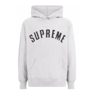 Grey Hoodie Supreme