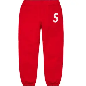 Red Supreme Sweatpants