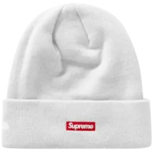 White Supreme Beanie